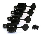 (4) Gotoh Vintage Black Pre-CBS Style Bass Tuners Fender P/Jazz® TK-0790-003