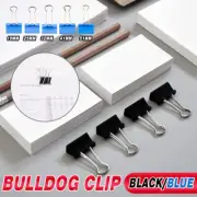 20PCS Black Bulldog Foldback Clips Document Paper Clamps 19mm 25mm 41mm 51mm AU