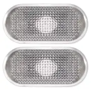Car Side Marker Light Light Repeater Lamp Indicator for Tiida Livina Quest Micra 2005 2006 2007 white