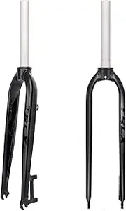 BUCKLOS 26/27.5/29 inch Mountain Bike Rigid Forks, 1-1/8" Threadless Straight MTB Rigid Front Fork Disc Brake, QR 9x100mm Super Light Aluminum Alloy Bicycle Fork for Mountain Bikes