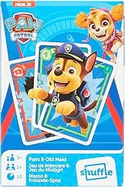 Cartamundi Paw Patrol Pairs and Old Maid Playing Cards, 1 Deck