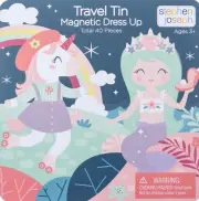 Stephen Joseph Magnetic Travel Tin Dress Up Unicorn & Mermaid