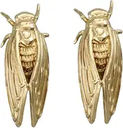 Cabinet Knobs Handles 2 Pack Bedside Table Cicada Handle Drawer Single Hole Wardrobe Cabinet Copper Handle Single Hole