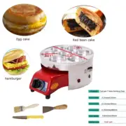 7Holes Breakfast Sandwich Maker Cooker Machine Toaster Egg Burger Bread Oven