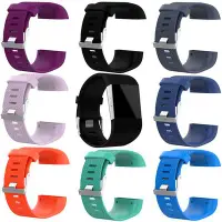 在飛比找Yahoo!奇摩拍賣優惠-丁丁 Fitbit Surge 簡約蜂巢紋純色矽膠智能手環運