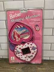 New Vintage Barbie Fashion Shopping Adventure Electronic Handheld Game + Mini
