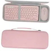 Hard Shell Travel Carrying Case, Compatible with Logitech K380/k380s Keyboard