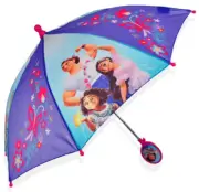Disney Encanto Girls Mirabel Rain Umbrella with Character Charm Handle - NWT