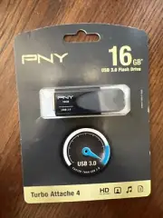 PNY Technologies 16GB USB Storage Solution Flash Drive / Zip Drive HD Video