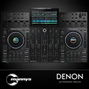 Denon Prime 4+ Standalone 4-Deck DJ System w/ WiFi, Streaming & 10" Screen