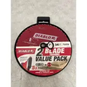 10 Packs-of-2 DIABLO Tracking Point 7-1/4" x 24-Tooth Framing Circular Saw Blade