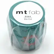 MT WASHI PAPER MASKING TAPE - FAB CUT PICTURES FLOWERS DIE-CUT - MTKT1P17