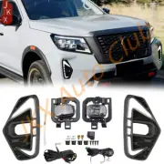 LED Fog Light Set u For Nissan Navara 2021 up Nueva D23 facelift Pro-4X NP300 (for: Nissan)