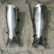Medieval Knight Guard Steel Armor, Crusader Leg Leg Greaves Armor gift item