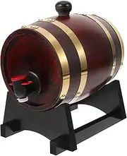 UTHCLO 1Set Capacity Wine Barrel Dispenser Stylish Beverage Storage for Bars Wineries Exhibitions Present for Wine Lovers Multipurpose Wine Aging Dispensing