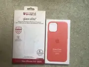 Apple Silicone Case with MagSafe for iPhone 12 Mini & New Zagg Screen Protector