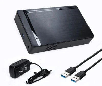 18TB USB 3.0 2.5" 3.5" SATA HDD External Hard Drive Disk Enclosure case only US