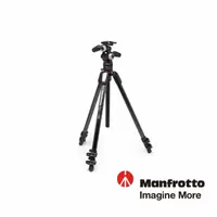 在飛比找momo購物網優惠-【Manfrotto 曼富圖】全新055碳纖維三節腳架套組 