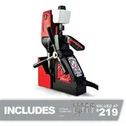ROTABROACH 850W Magnetic Drill with 5 Piece Cutter Set - ELEMENT303C