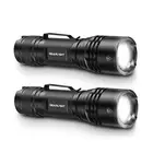 GearLight TAC LED Flashlight Pack - 2 Super Bright, Compact Tactical Flashlig...