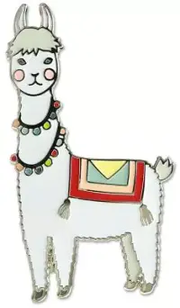 在飛比找博客來優惠-Llama Hard Enamel Cloisonne Pi