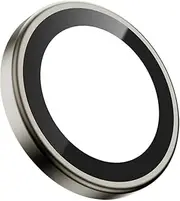 Classic Camera Lens, Seamless Fit, Scratch Resistant, Anti Reflective, 360° Protection, Diamond Hardness, Anti Fingerprint (Natural Titanium, for iPhone 16 Pro/16 Pro Max)