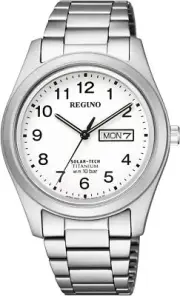 CITIZEN watch REGUNO Legno solartech standard titanium model KM1-415-13 Jpn New