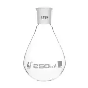 Evaporating Flask with Joint, 250ml - 24/29 Socket Size - Eisco Labs