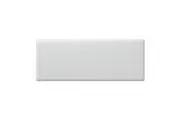 Nobo 1500W Electric Panel Heater IP24 Thermostat & Castors Bedroom Bathroom Whit
