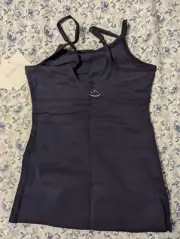 NWT BEYOND YOGA Multicross Cami Tank Top Sports Bra Navy