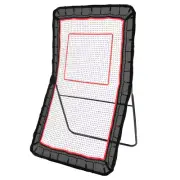 Lacrosse Rebounder 4 X 7 Ft. Volleyball Bounce Net Baseball Softball Training Sc