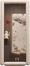 Full Length Mirror,Black Rectangular Mirror,for Bedroom Entry Dressing Room Bedroom Corridors(White)