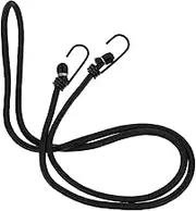 Kisangel Bicycle Luggage Rope Bike Bicycle Rack Bungee Bungee Straps Luggage Straps Elastic Cord Elastic Bike Rope Black Rubber