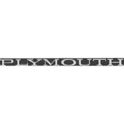 OER 2998282 1970 Barracuda InPlymouth In Grill Emblem