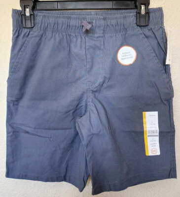 Wonder Nation Boys Tough Core Shorts Grey Size L (10-12) BRAND NEW