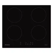 Domain Premium Electric Induction Glass Cooktop with Touch Controls - 600mm
