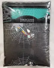 The Nightmare Before Christmas Tablecloth Rectangle 60 X 102". 100% PEVA Plastic