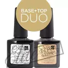 CND SHELLAC Base Coat 7.3ml + Top Coat 7.3ml + FREE Remover Wraps 10ct