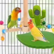 Cactus Parrot Toy Training Bird Perch Stand for Parrotlets Budgies Lovebirds