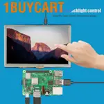 1BUYCART 5 英寸 HDMI 液晶顯示器 800X480 高清觸摸屏,適用於 RASPBERRY PI3 PI2