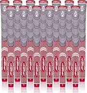 KINGRASP Multi Compound Golf Grips Set of 13 Golf Grip Standard midsize Size - All Weather Rubber Golf Club Grips Ideal for Clubs Wedges Drivers Irons Hybrids