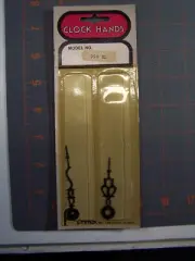 Vintage Primex Black Clock Hands Part # 990 BL NOS