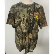 NEW Men Mossy Oak Break-Up Country camo hunting cotton graphic t-shirt, XL