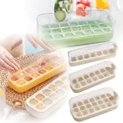 Ice Cube Silicone Food Grade Push Type Ice Tray Household Ice Storage Ice Box