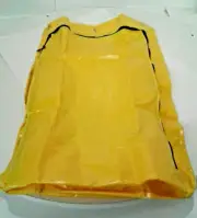 Zippered Yellow Vinyl Replacement Bag For Janitor Cart (Unbranded)