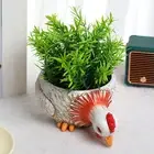 Plant Pot Playful Container Rooster Planter for Succulents Flowers Shape Durable