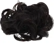 PACKOVE Claw Hair Bun Clip for Women Natural Human Hair Extensions Easy to Use Messy Bun Maker for Versatile Occasion