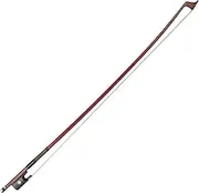 KUOKUO VB0908-029 Classic Brazilwood 4/4 Violin Bow Light Weight Proper Balance Mongolian Horsehair Bow Hairs Ebnoy Frog Orchestral Strings Accessories for 15/16 Inch Viola