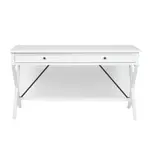 [OneWorld Collection] Amos Oak Desk White