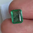 2.70 Carat Natural Zambian Emerald Octagon Cut Loose Gemstone